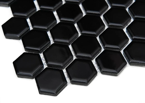 Mini Hexagon White DUNIN – płytki gresowe – płytki i mozaiki DUNIN