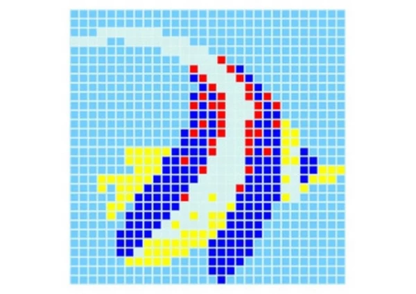 Q Fish 2 DUNIN – mozaiki basenowe – płytki i mozaiki DUNIN Wallstar