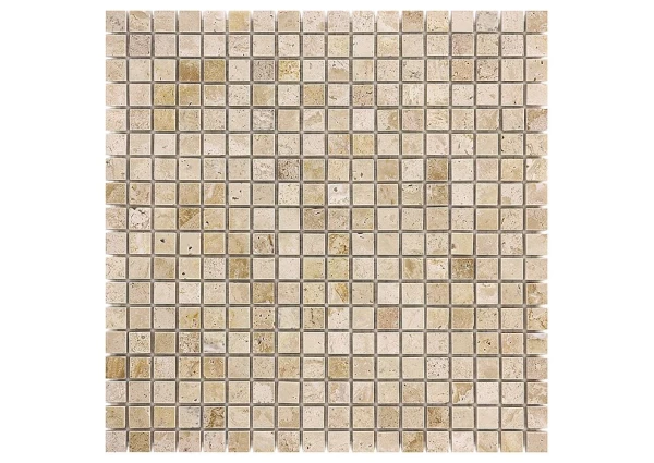 Travertine Cream 15 DUNIN – mozaiki kamienne – płytki i mozaiki DUNIN