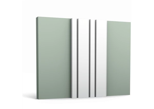 Prostokątny panel ścienny 3D ORAC DECOR W119 - trwała sztukateria Orac Decor.