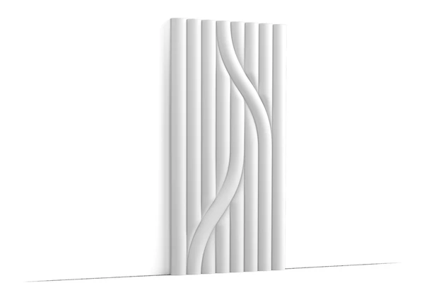 Prostokątny panel 3D ORAC DECOR W213 - trwałe trójwymiarowe panele ścienne.