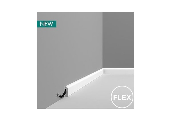 ORAC  SX182FLEX gięta Listwa przypodłogowa